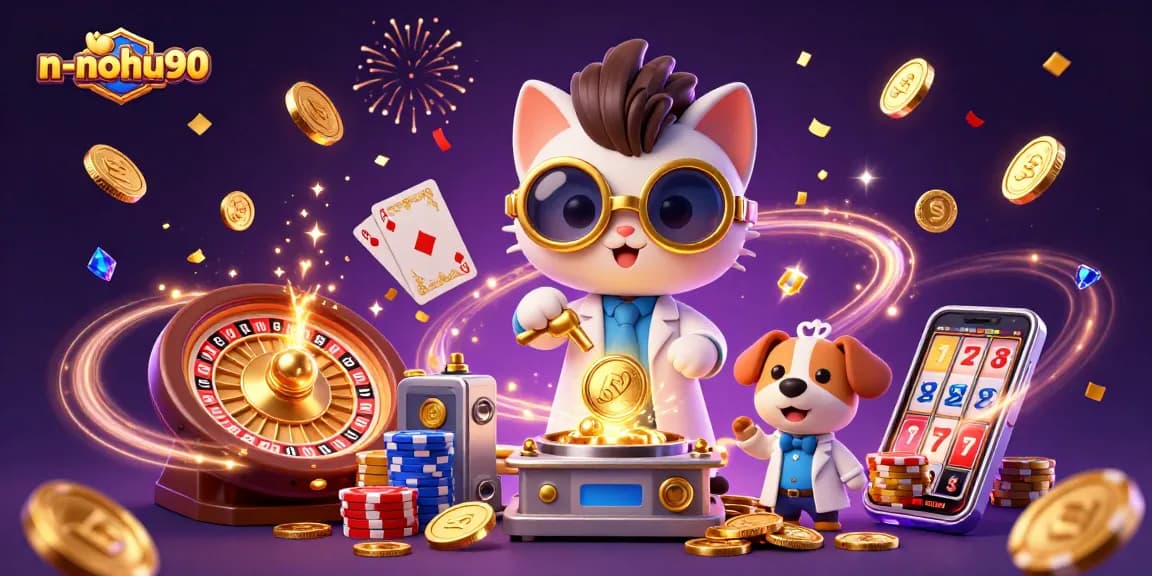Spin jackpots and collect rewards at n-nohu90 with vibrant gaming elements and action.
