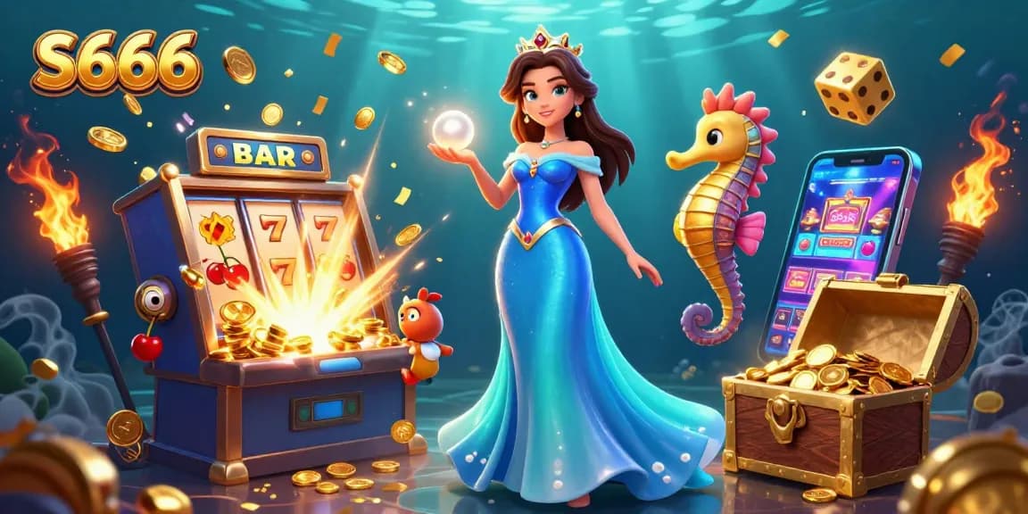 S666 invites players to enjoy thrilling casino games including colorful slots and dynamic jackpots.