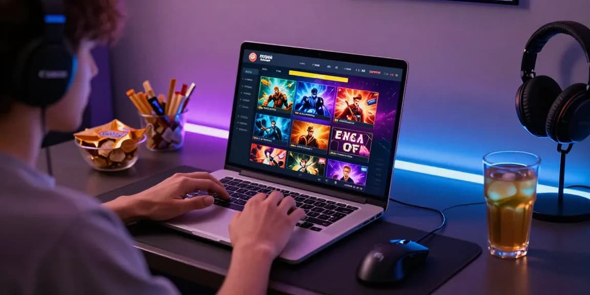 Pengguna basket168 sedang menikmati pengalaman taruhan online dengan antarmuka yang menarik.