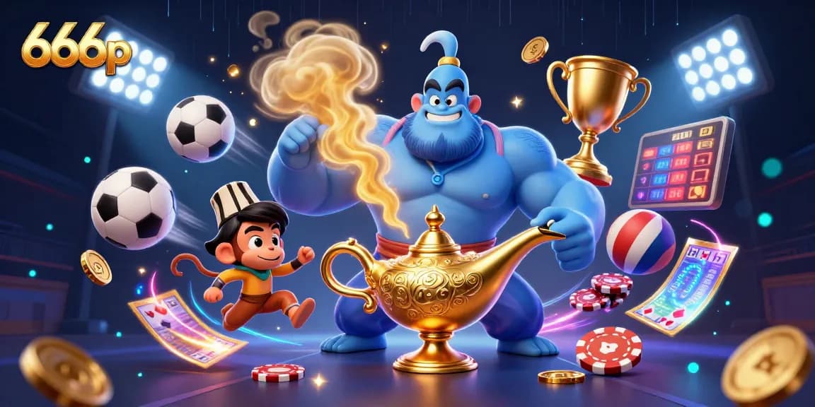 Winning at 666p with dynamic magic elements and exciting sports-themed gameplay.