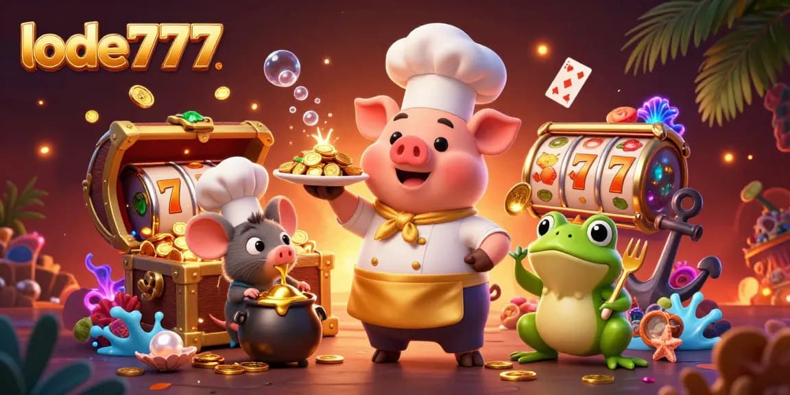 Engage in thrilling adventures on lode777 by spinning vibrant slot reels packed with gold coins.