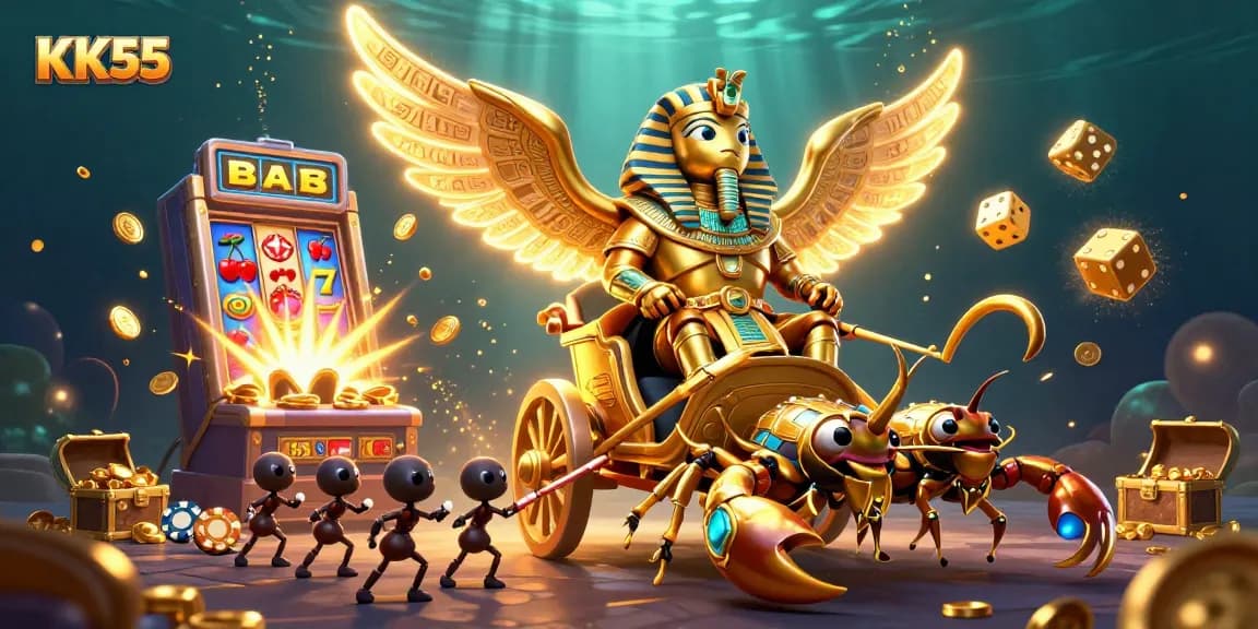 Discover the winning potential at KK55 with vibrant casino action and exciting game elements.