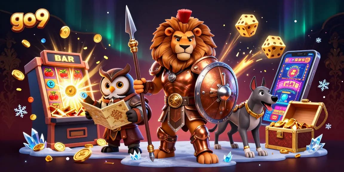 Spin the slots like a pro with go9's vibrant carnival featuring lucky 7s and dazzling gold!