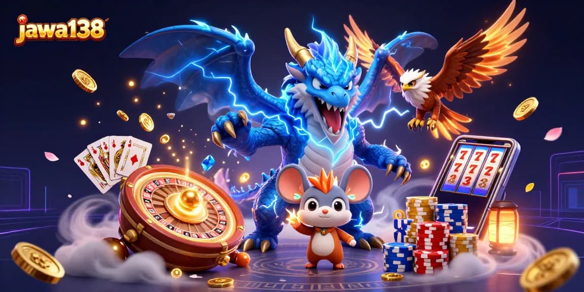 Menangkan jackpot menggunakan layanan jawa138 dengan slot bertema dan berbagai permainan kasino.
