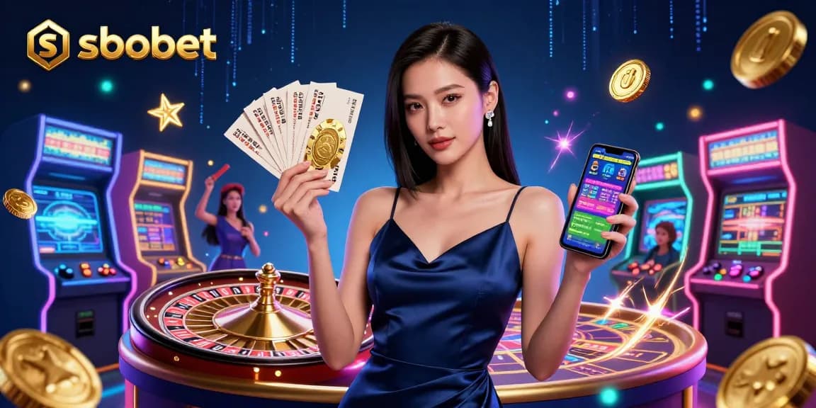 SBOBET enhances your sports betting experience with dynamic visuals of online gaming excitement.