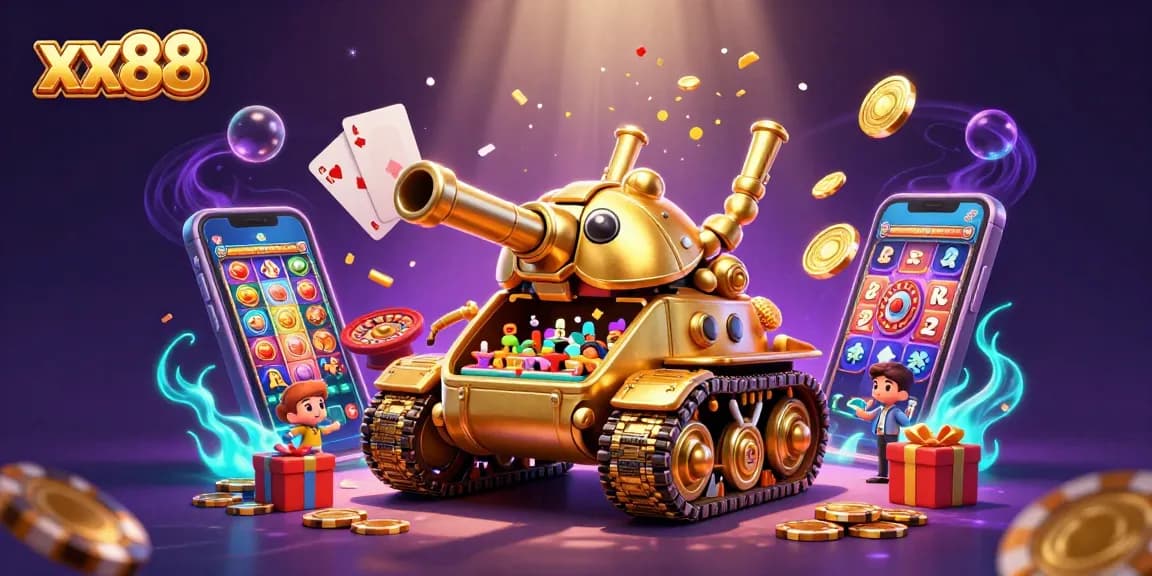 Experience exhilarating gaming with the xx88 casino tank and vibrant slot games in a spectacular scene.