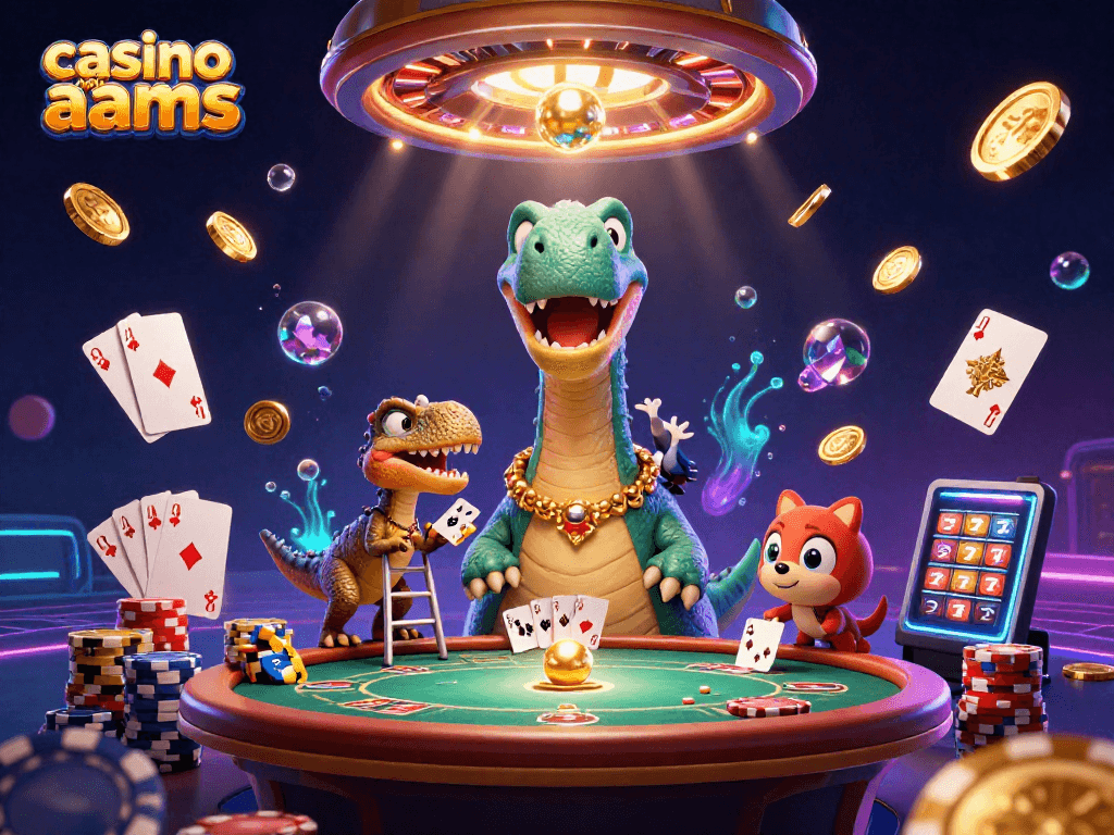 Scopri i migliori bonus nei casinò non AAMS mentre una giungla di colori illumina i giochi d'azzardo.