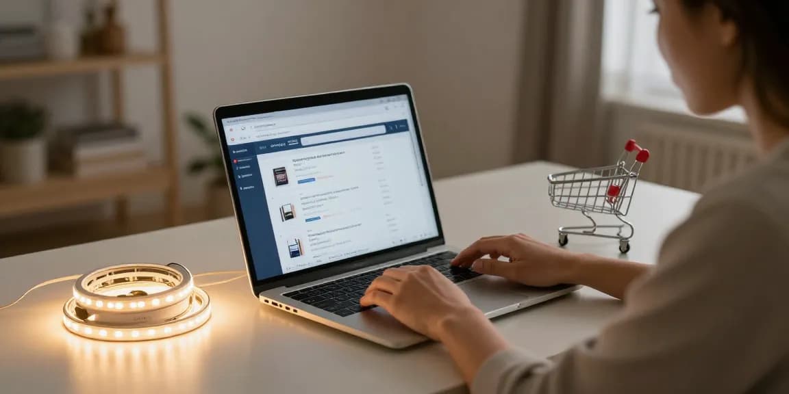 Banda LED 220V pentru iluminat economic, oferte de cumpărare e-commerce.