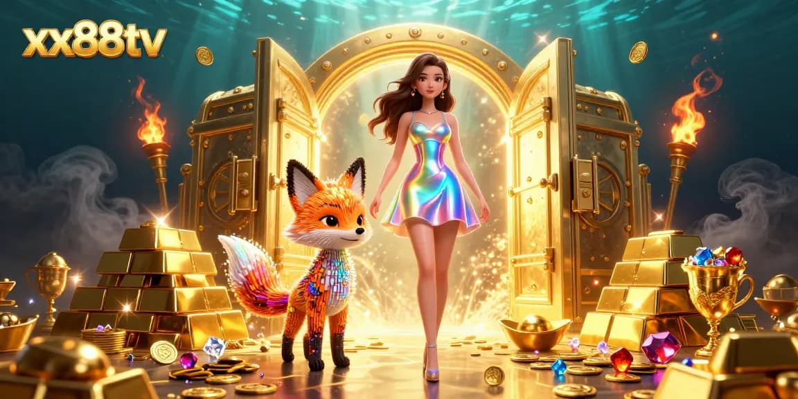 Experience gaming excitement with xx88tv, featuring vibrant casino elements and stunning visuals.