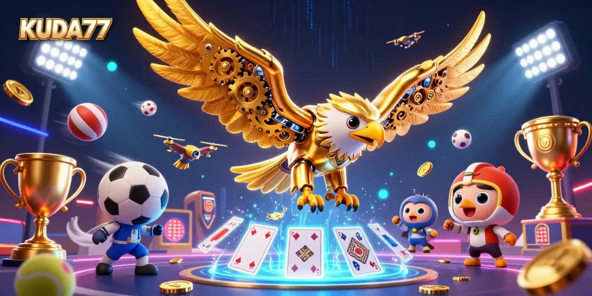 Menangkan permainan di KUDA77 dengan beragam slot dan taruhan menarik.
