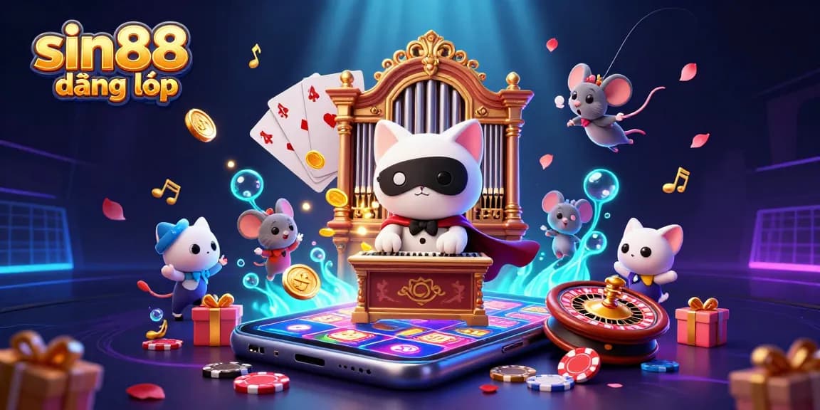Engage in sin88 đăng nhập with thrilling casino games and captivating characters in vibrant 3D art.