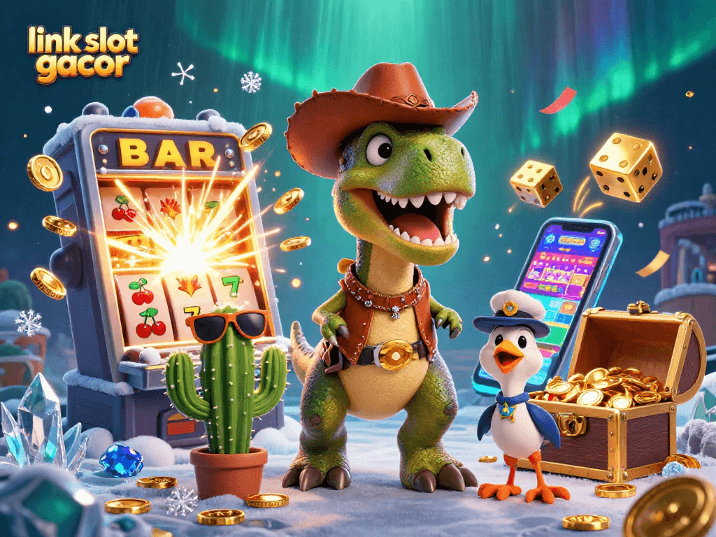 Mainkan link slot gacor dan temukan jackpot terbesar dengan menyenangkan dalam ilustrasi 3D yang menarik.
