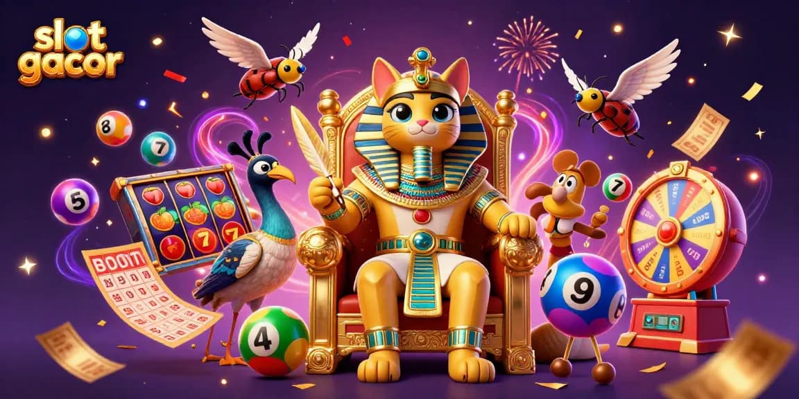Rasakan permainan slot gacor yang mendebarkan dengan visual yang kaya, angka 7 keberuntungan, dan roda hadiah yang dinamis.