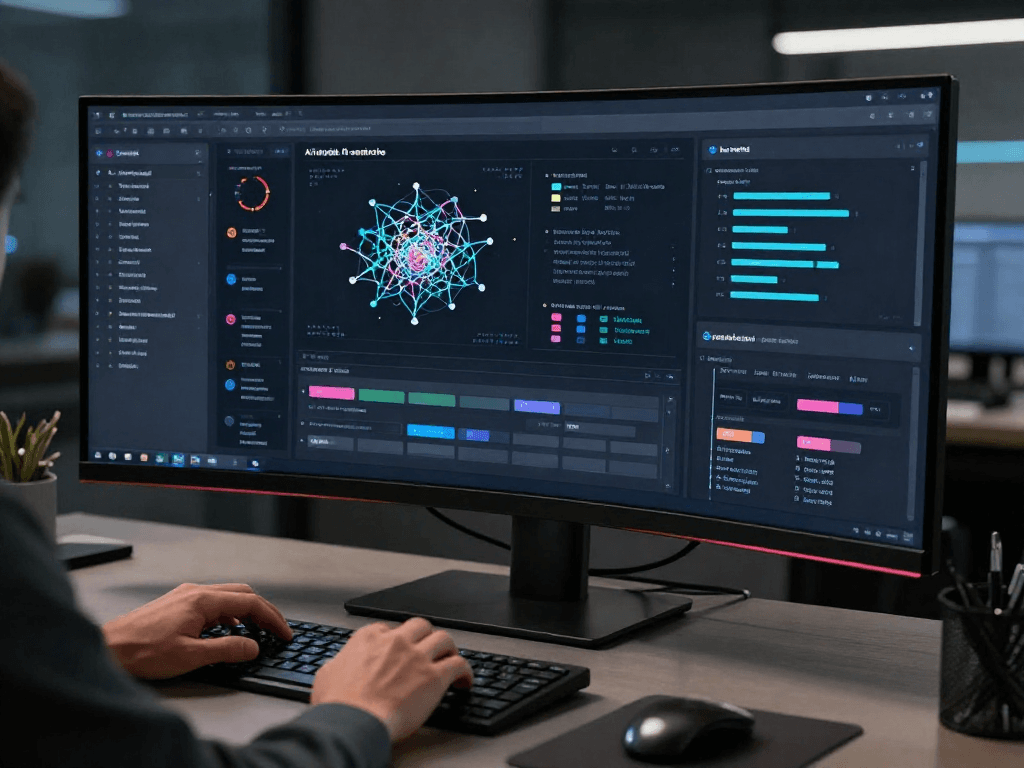 Image depicting katharina amalia porn related to AI tool dashboards, showcasing machine learning capabilities and automation in a professional setting.