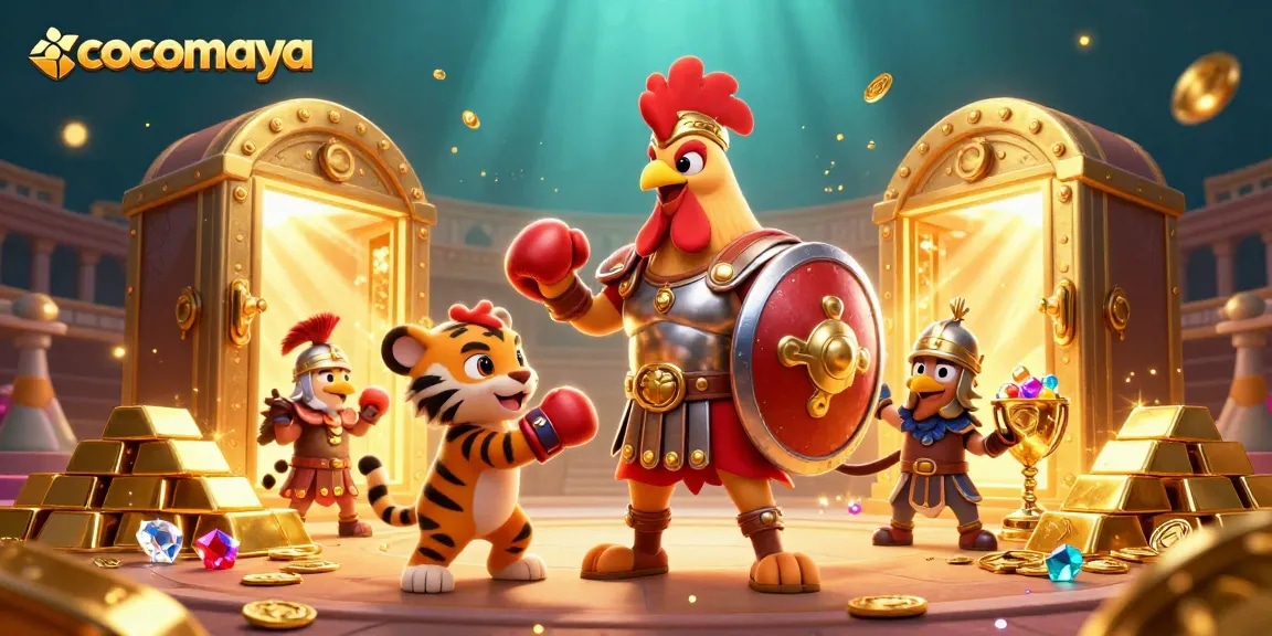 Experience dynamic gameplay with cocomaya's golden slots and epic winnings in a vibrant casino arena.