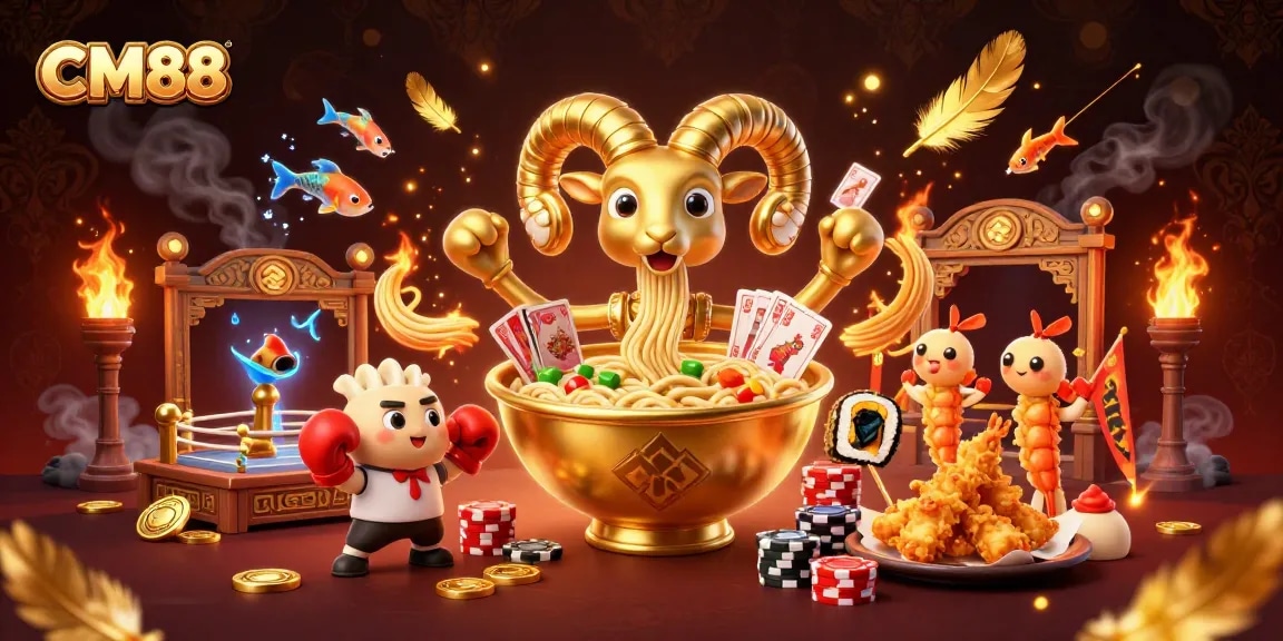 Experience dynamic gameplay at CM88 with vibrant characters and engaging fish shooting elements.
