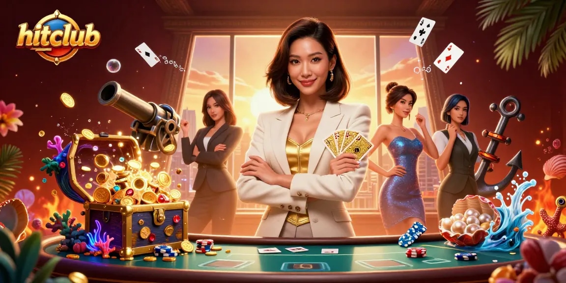 Engage in thrilling games at hitclub, where vibrant casino energy meets professional poker flair.