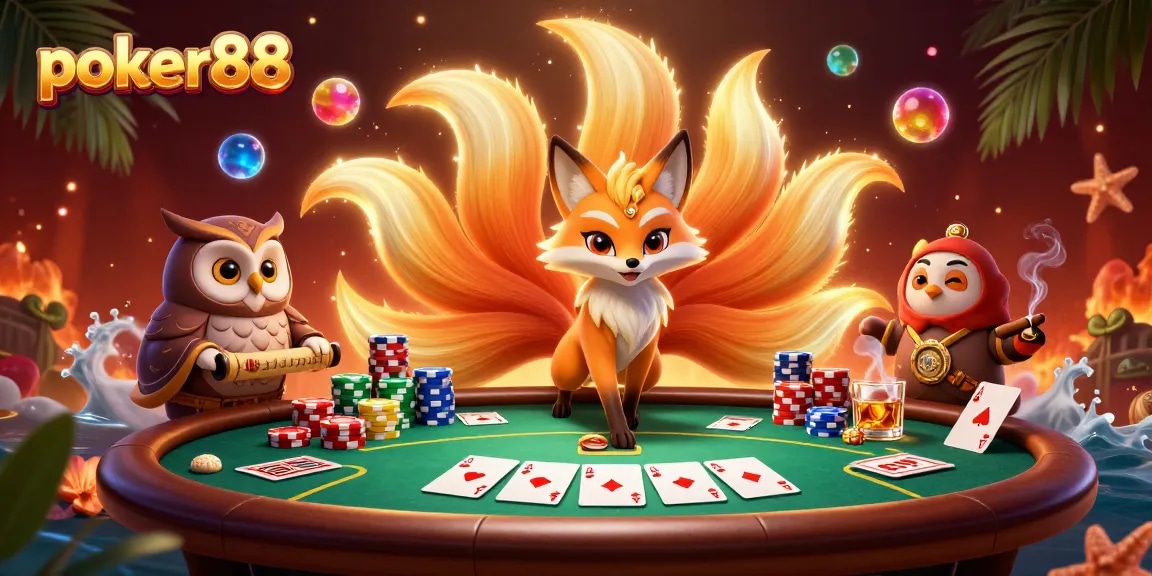 Mainkan poker88 dengan pengalaman seru di dunia judi online, dikelilingi karakter fantasi yang memukau.
