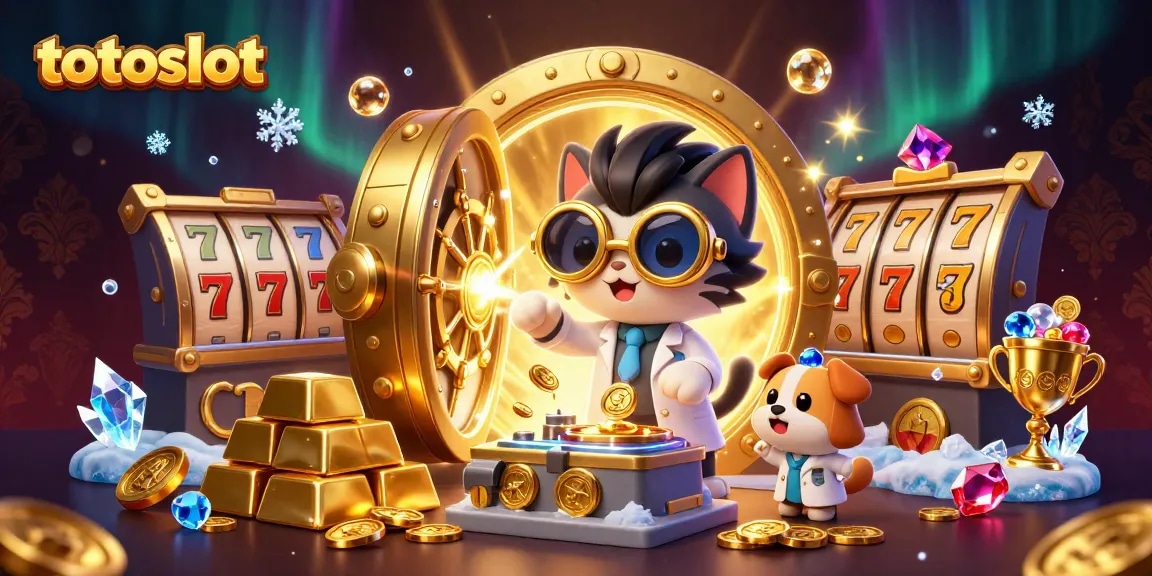Engage with the exciting world of totoslot as a mad scientist cat and dog create a jackpot!