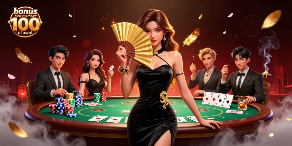 Engage in thrilling gameplay with bonus new member 100 di awal for enhanced gaming experience.