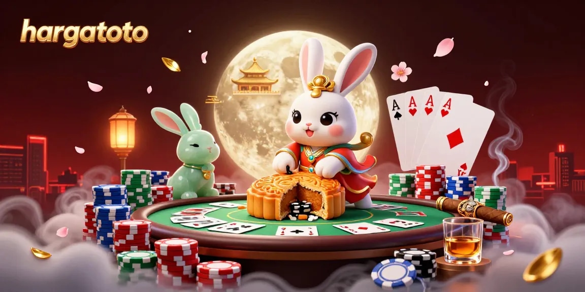 Engage with hargatoto as the moon rabbit and jade companion reveal poker chips from mooncakes.