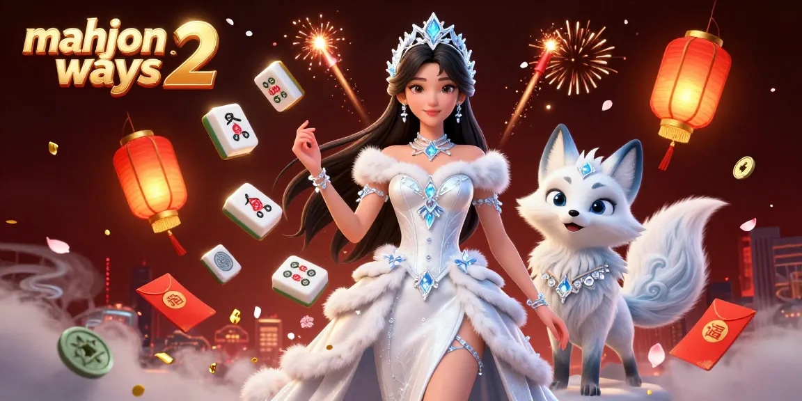 Engage in exciting gameplay with mahjong ways 2, featuring vibrant visuals and celebratory elements.