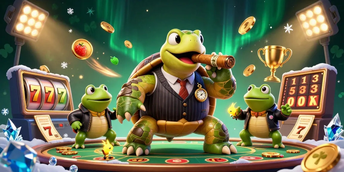 Permainan seru wslotkiosgame dengan slot mesin, karakter unik, dan efek visual menarik.