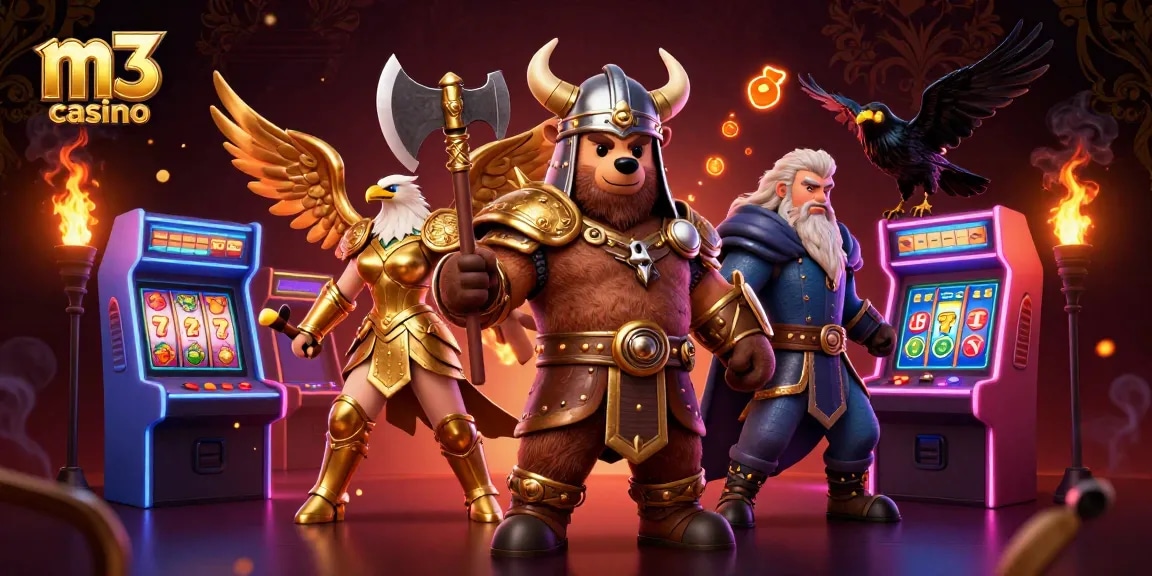 Experience thrilling gameplay at m3 casino with dynamic characters, 3D games, and immersive graphics.