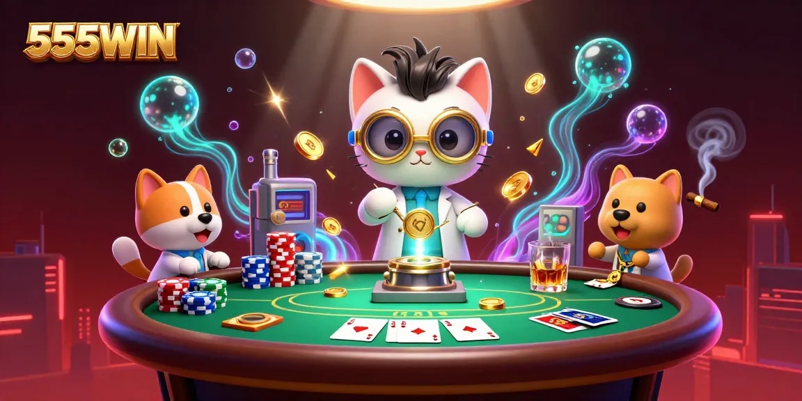 Experience thrilling gameplay at 555WIN, where vibrant poker action meets dynamic casino energy.