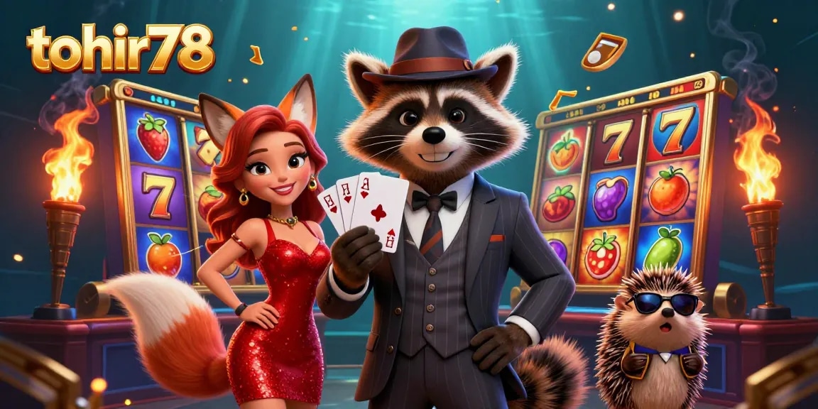 Menangkan jackpot dengan tohir78 di tengah suasana kasino yang penuh warna dan semarak.