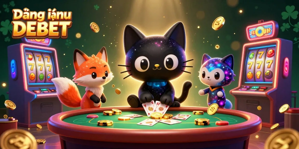 Sign in to Đăng nhập DEBET and enter a vibrant cosmic casino world filled with excitement.