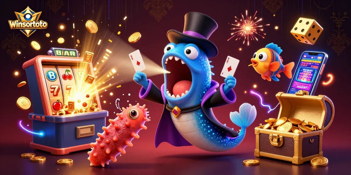 WINSORTOTO, permainan slot gacor dan togel online, siap untuk meraih jackpot akhir tahun 2026.