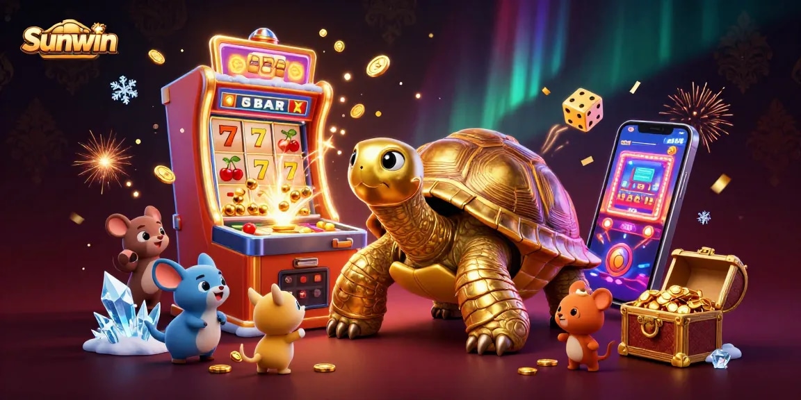 Engage in thrilling gameplay at Sunwin with vibrant slots, jackpot excitement, and fun characters!