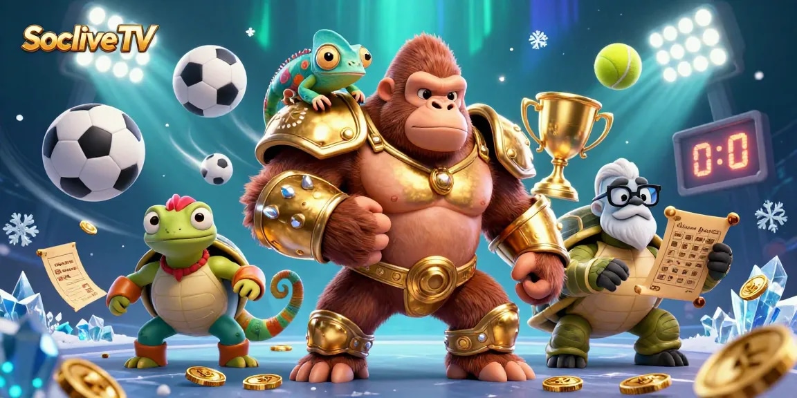 Socolive TV engages players with dynamic sports betting elements, showcasing a vibrant gambling scene.