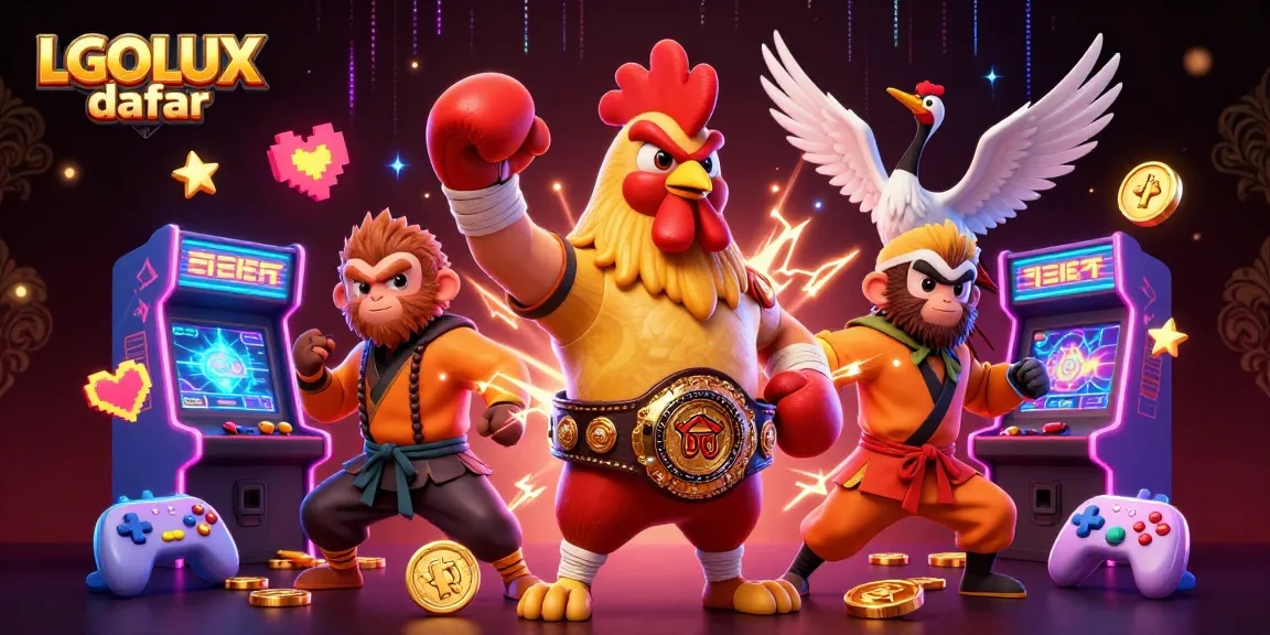 Experience thrilling wins at LGOLUX daftar with vibrant gaming elements and dynamic characters.