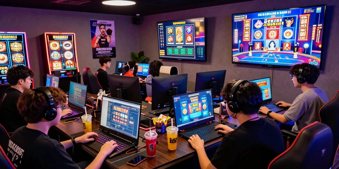 Exciting gameplay scene on OSAKA88's online gaming platform featuring diverse players and vibrant games