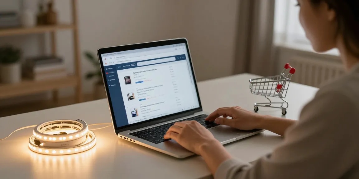 Banda LED 220V pentru iluminat economic, oferte de cumpărare e-commerce.