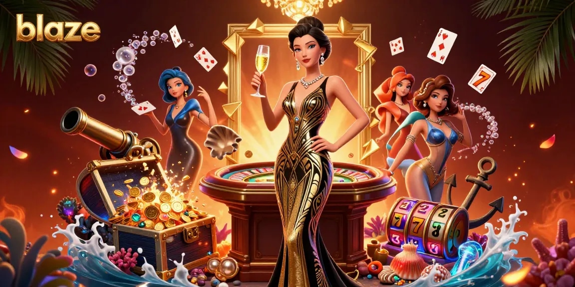 Experience the blaze of excitement with our stunning casino-themed illustration, featuring luxury and dynamic gaming elements.