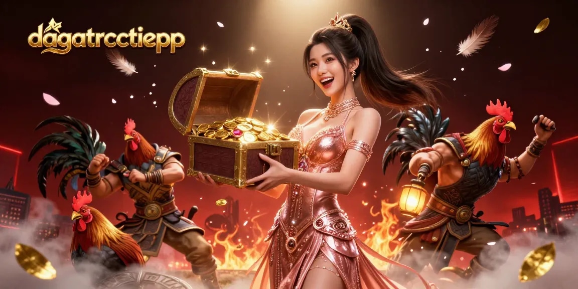 Experience thrilling cockfighting matches with dagatructiepp's stunning live streaming features and interactive elements.