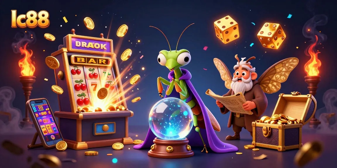 Engage with the mystical realm of lc88 as fortune tellers reveal winning casino secrets amid dazzling game elements.