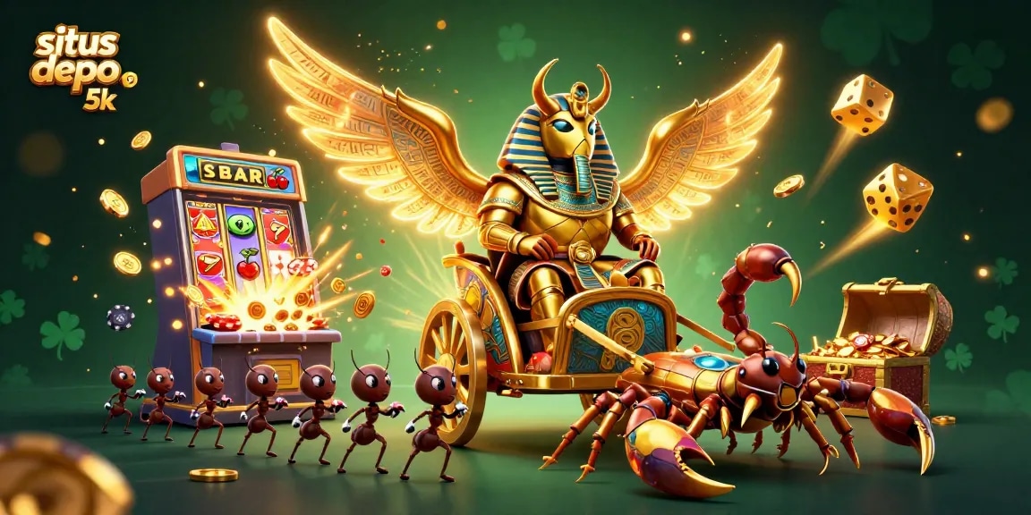 Engage with situs depo 5k and experience thrilling jackpots through vibrant 3D casino elements