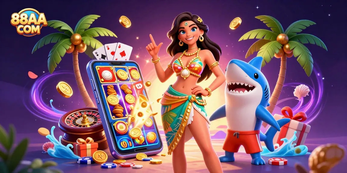 Win big at 88AA COM with thrilling slot games and vibrant casino atmosphere.