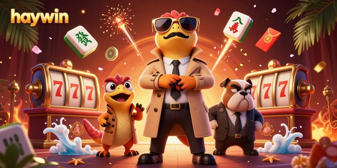 Experience the excitement at Haywin with three raptors hilariously disguised at a casino VIP entrance.