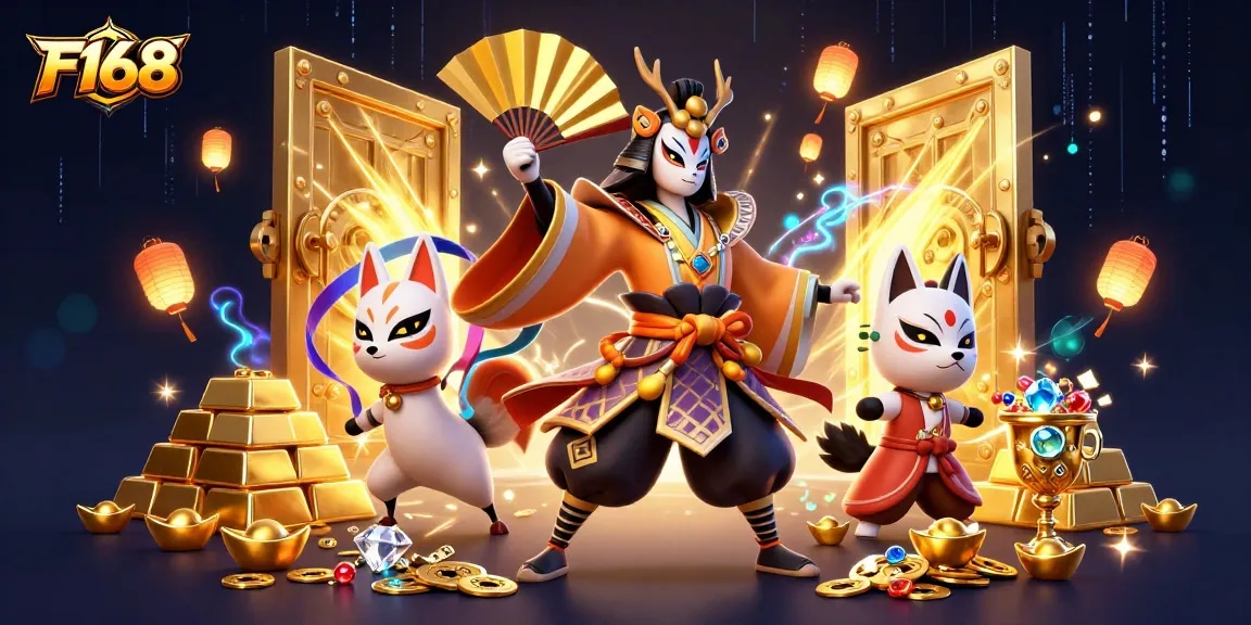 Experience thrilling victories at F168 with engaging casino gameplay and sparkling treasures.