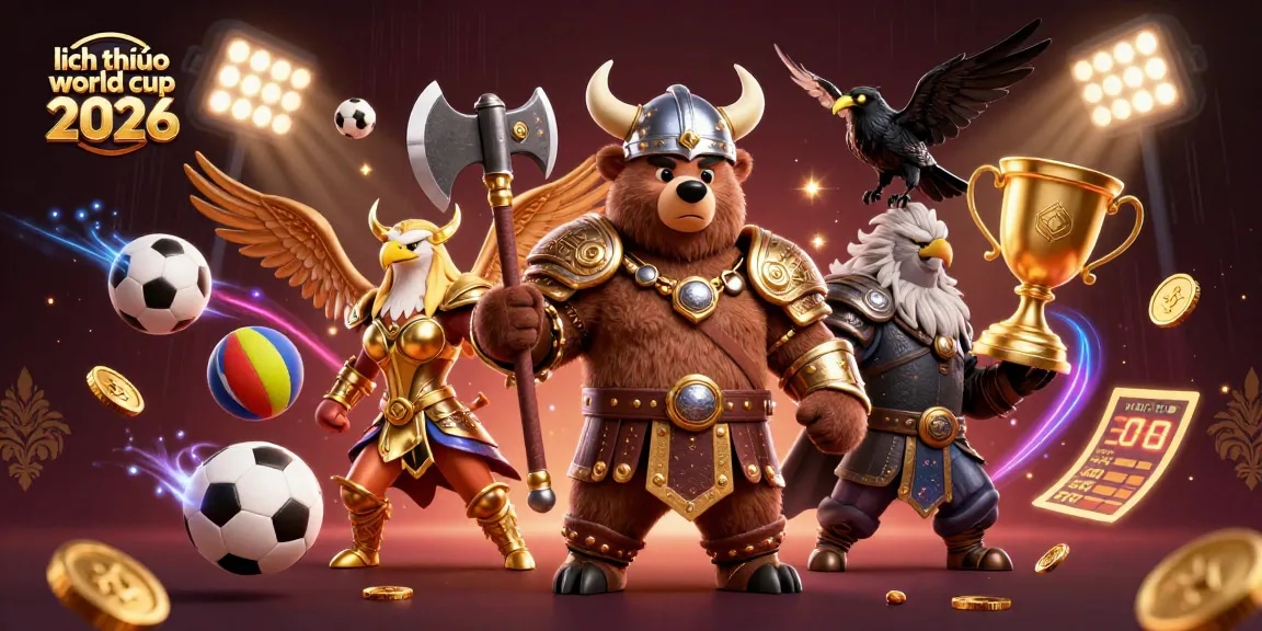 Experience the excitement of lịch thi đấu world cup 2026 with fierce characters and dynamic sports elements.