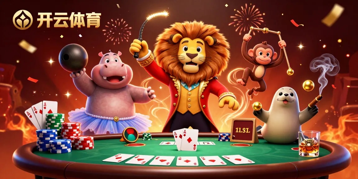 Engage with the thrilling vibes of 开云体育 amidst celebrative casino high-energy elements like poker chips and festive fireworks.