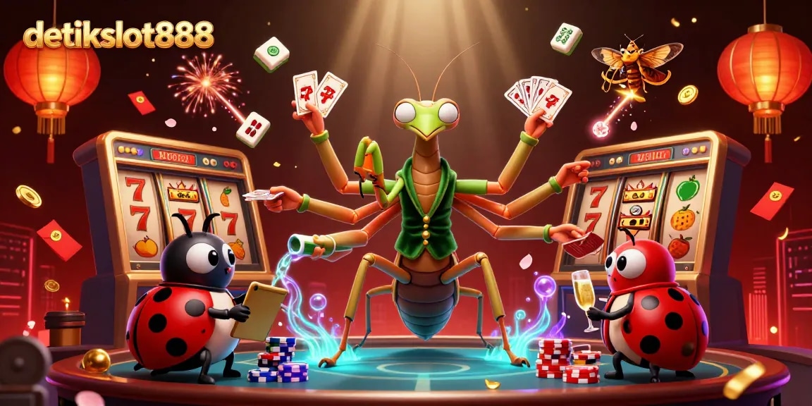 Mainkan slot online dan rasakan kegembiraan detikslot888 dengan berbagai elemen permainan menarik