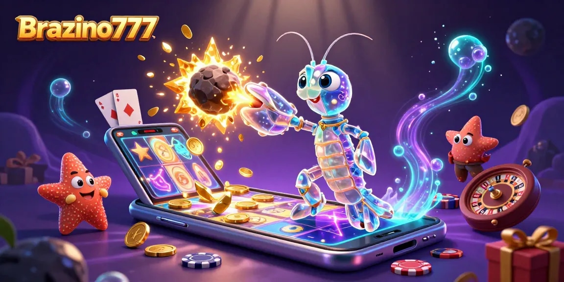 Brazino777 offers thrilling slot games where players win exciting rewards amid a captivating cosmic setting.