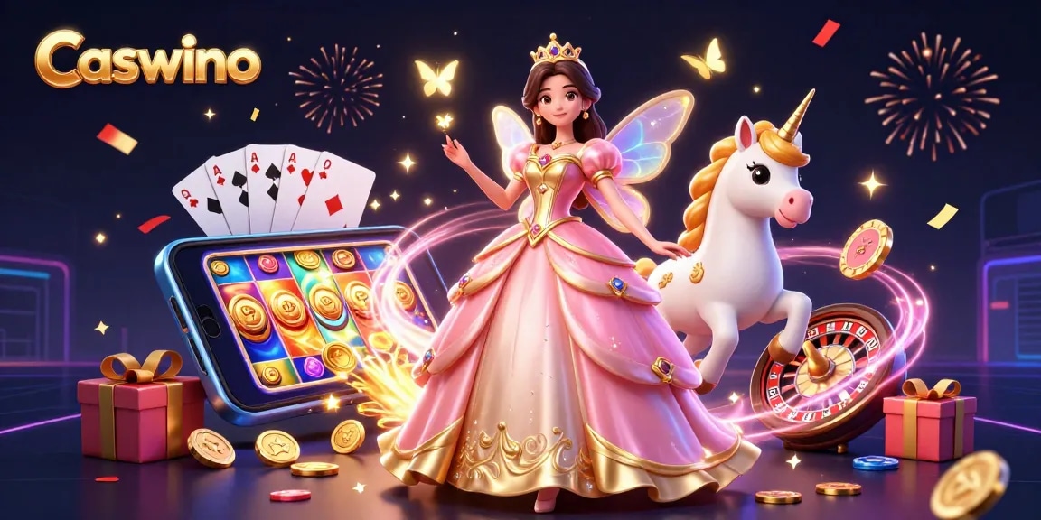 Spin and win at Caswino Casino with exciting games and enchanting visuals!