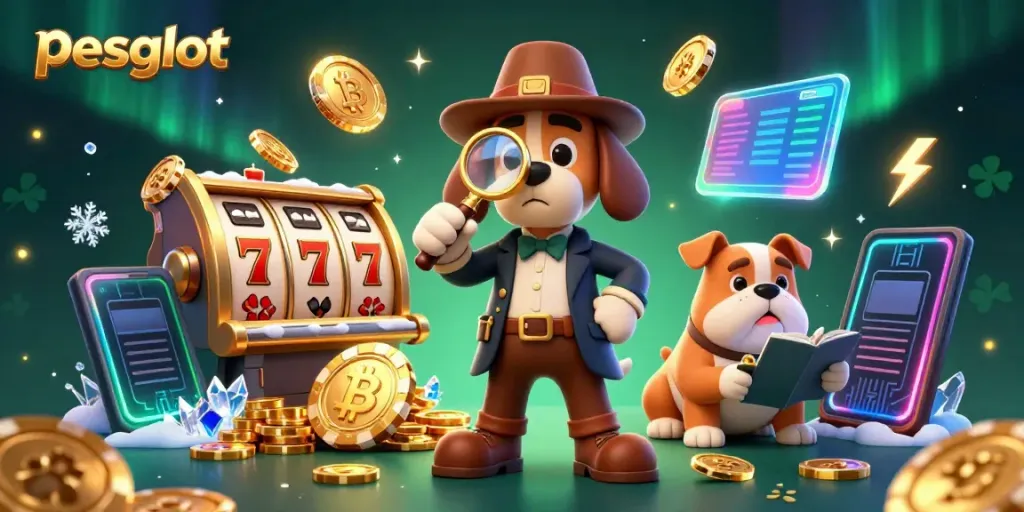 Menangkan jackpot slot di pesgslot dengan karakter detektif mencari petunjuk!
